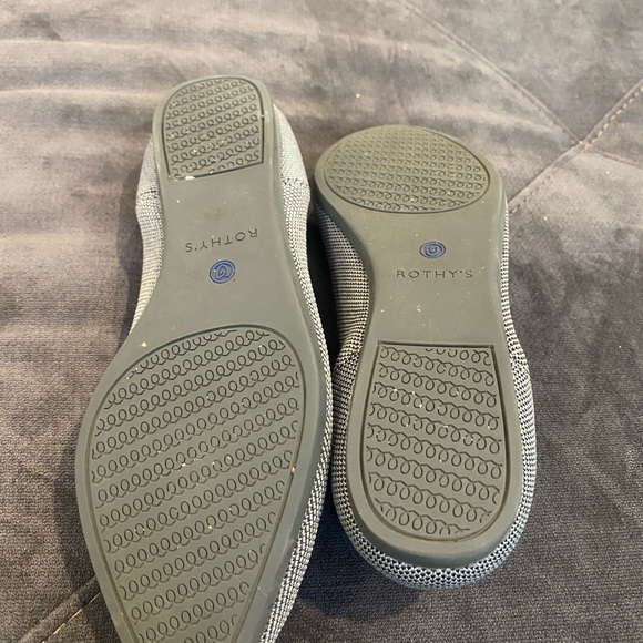 Rothy’s Women Size 8.5 Dark Grey Herringbone - Picture 3 of 4